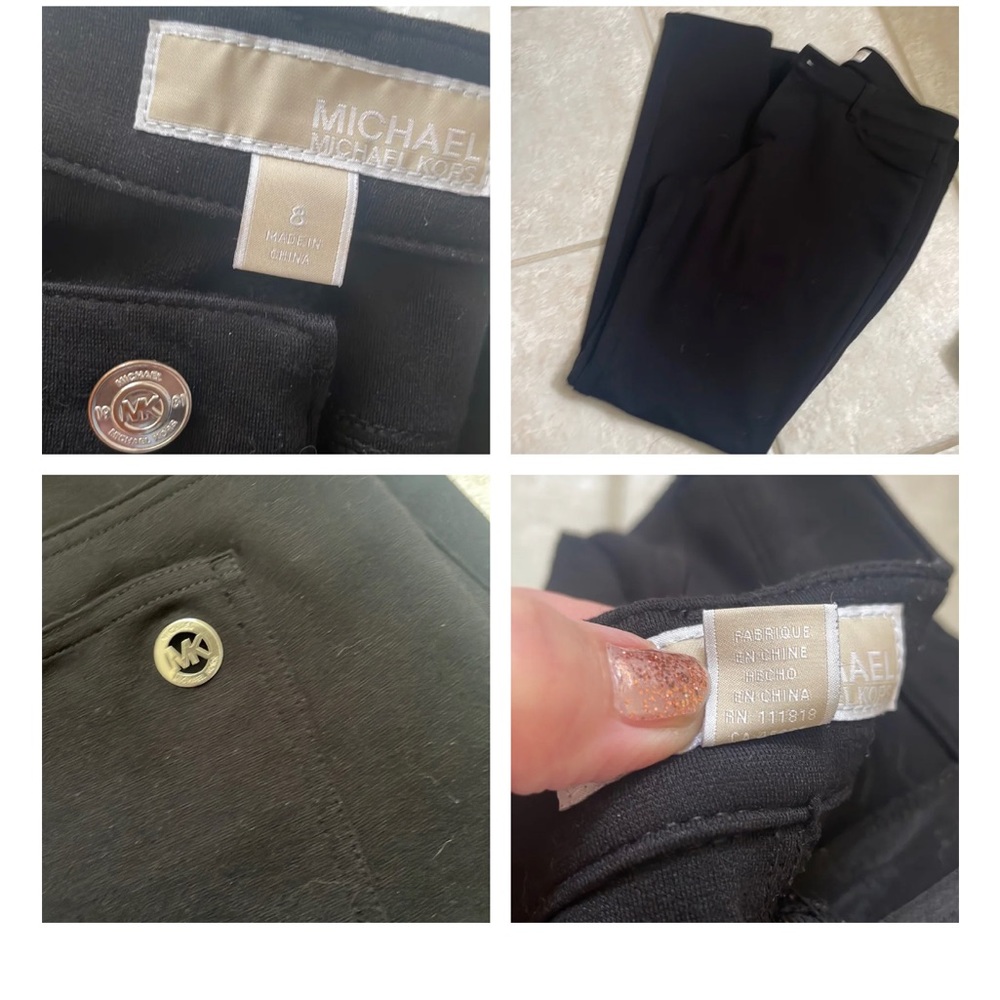 Michael Kors slim black pant
